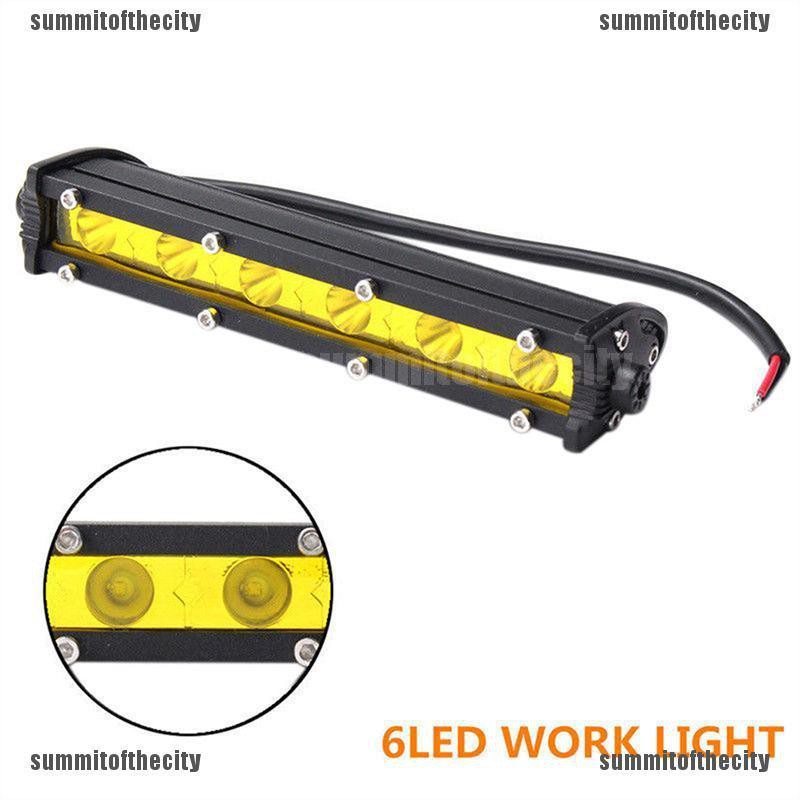 Đèn LED 7 &quot;18W 4WD Ánh Sáng Vàng Cao Cấp Cho Xe Ô Tô / Tàu Thuyền