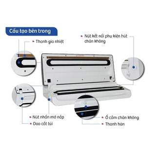 Máy hút chân không Bluestone (Mỹ) VSB-2735 (Bảo hành 24 tháng)