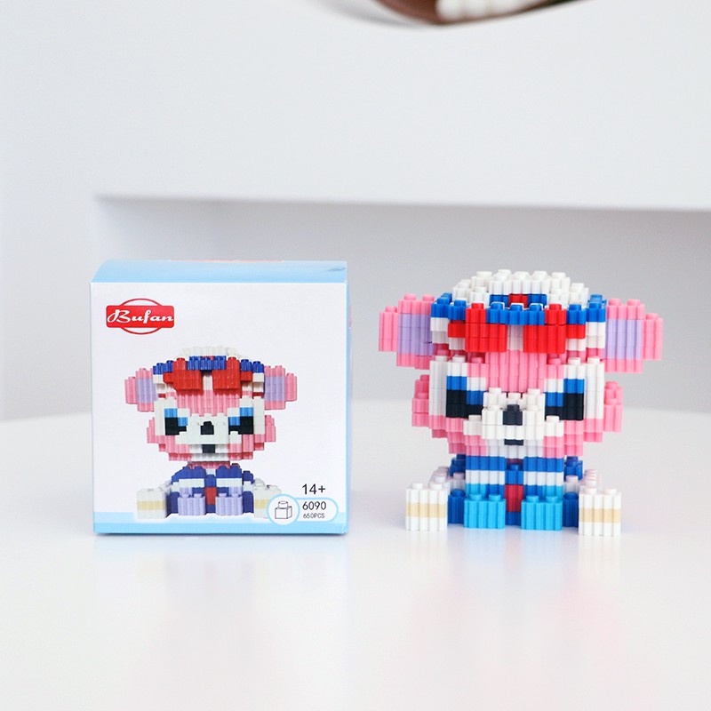 BỘ LẮP GHÉP LEGO HÌNH THÚ CHO BÉ YÊU HÌNH ĐỘNG VẬT DỄ THƯƠNG HẠT NHỎ 3D - KHỐI XÂY DỰNG MÔ HÌNH GIẢI ĐỐ 3D