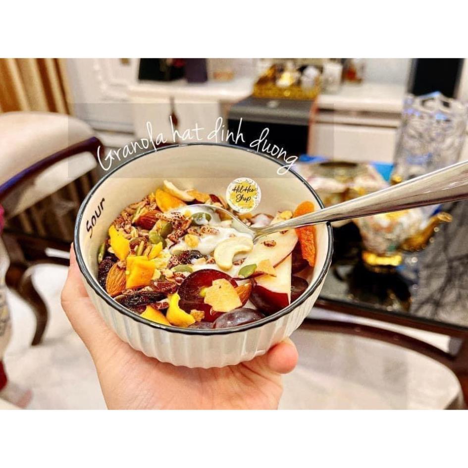 (sỉ=lẻ) NGŨ CỐC DINH DƯỠNG MIX HẠT GRANOLA - HŨ 500G