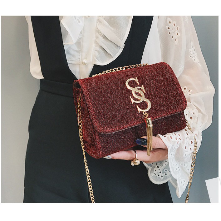 Túi Xách Đeo Vai Nữ Kim Tuyến Trend 2021 | BigBuy360 - bigbuy360.vn