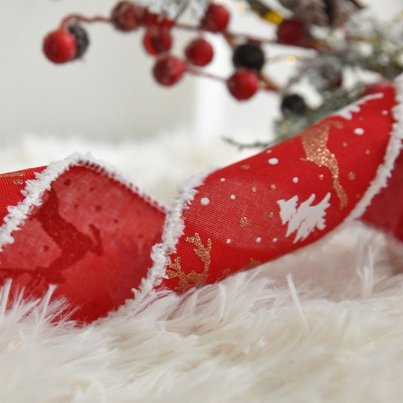 Cuộn Dây Ruy Băng 2m Dùng Trang Trí Giáng Sinh