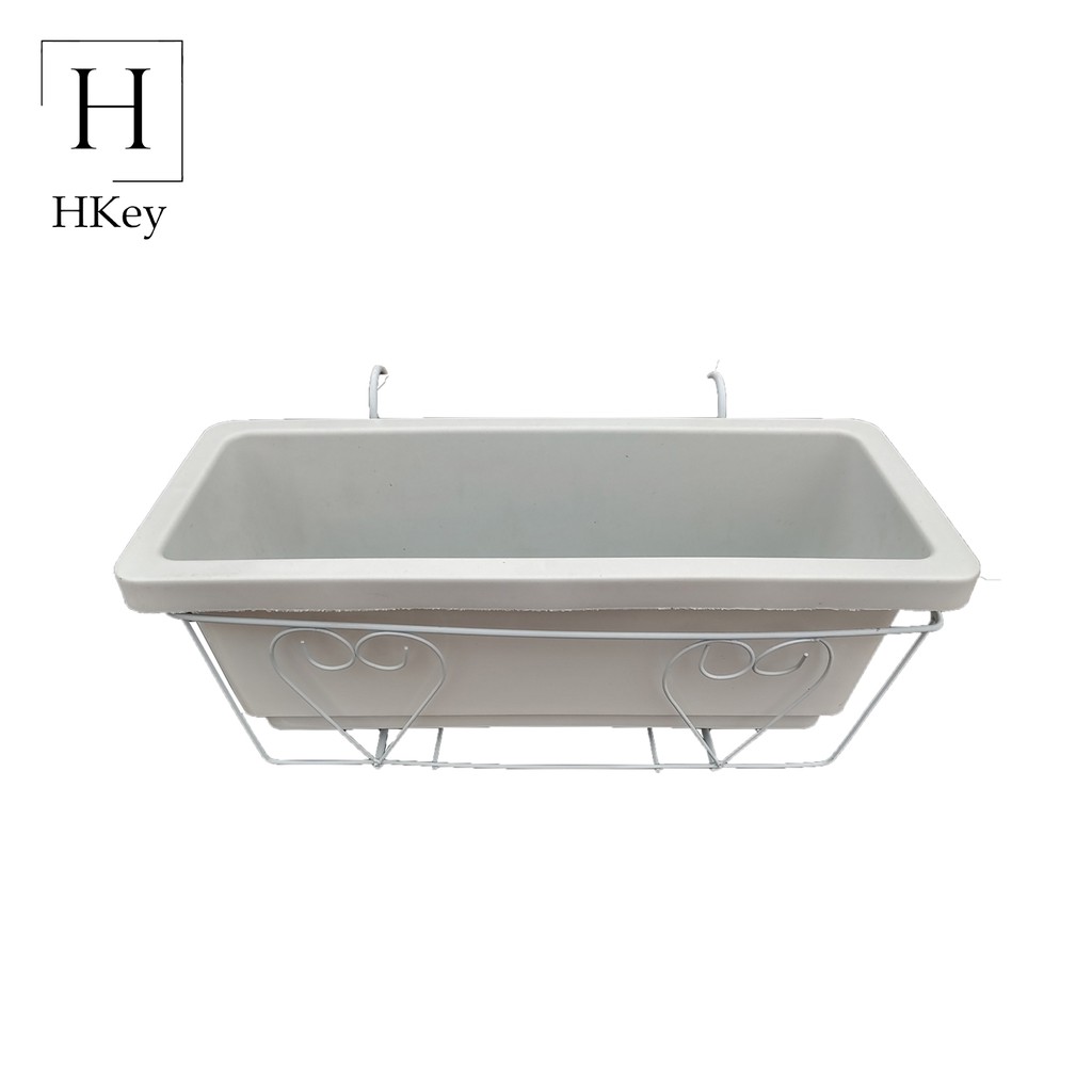 Nhà Cửa &amp; Đời Sống Giá Inox Để Chậu Hoa Treo Ban Công Đủ Kích Thước ( Có Video Thực Tế)