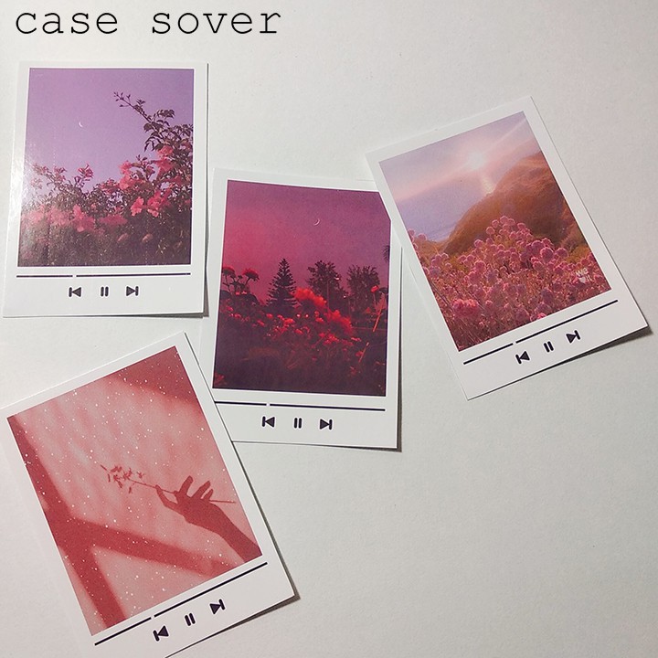  Set Sticker chủ đề Phong Cảnh Playlist trang trí Bullet Journal / Planner - Case Sover