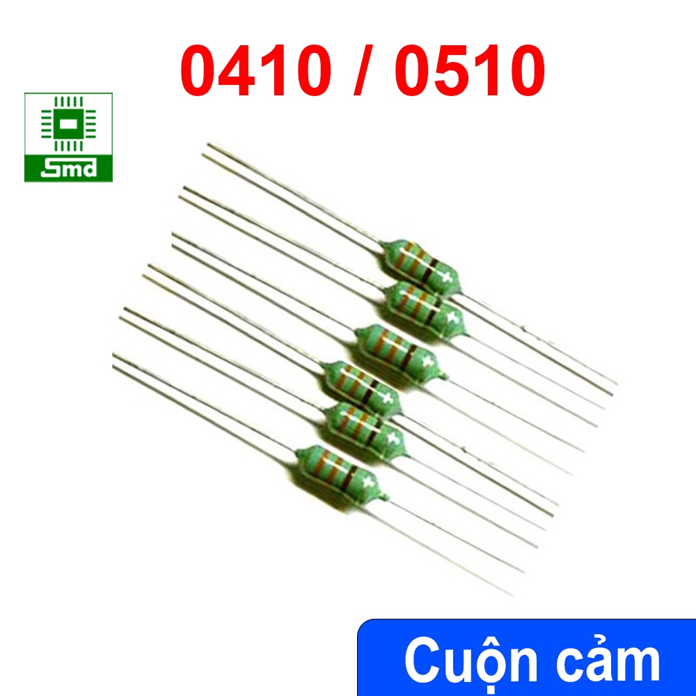 Cuộn Cảm vạch màu 0410 0510 4*10mm 5*10 mm 470uH 220 100 100 Uh 220Uh 330Uh linh kiện điện tử SMD