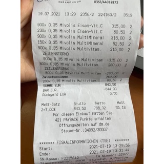 Aktiv Meno Hàng Đức đủ bill