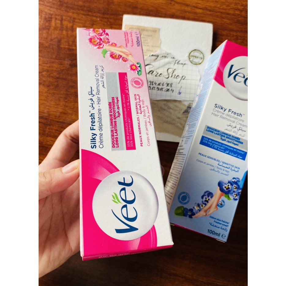 Kem tẩy lông VEET [nội địa Pháp] 100ml