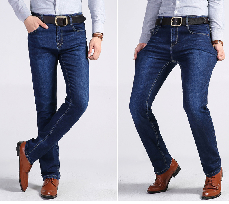 Quần Jeans Dài BEFOYI Xắn Gấu Thời Trang Nam Năng Động