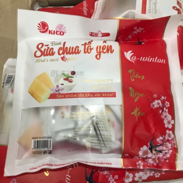 Bánh Sữa Chua Tổ Yến Kico 250g