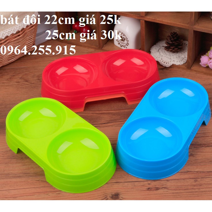 bát nhựa đôi (đơn màu)