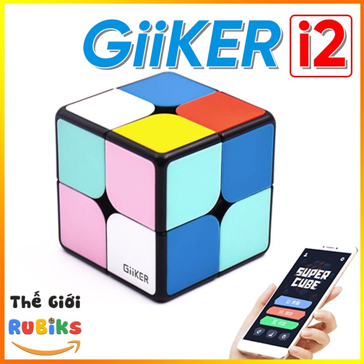 Xiaomi GiiKER i2 Rubik 2x2 Smart Magnetic Magic Cube.  Rubic Giiker Super Cube i2 2x2x2 Bluetooth