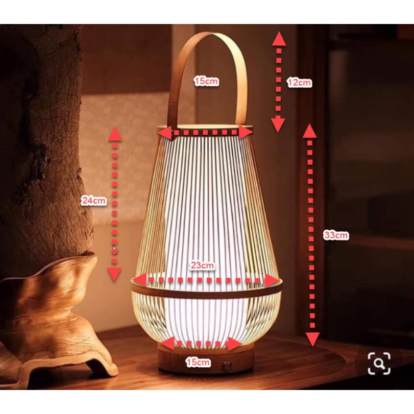 Đèn ngủ để bàn Baboliti SS2 - Hàng cao cấp Made in Việt Nam
