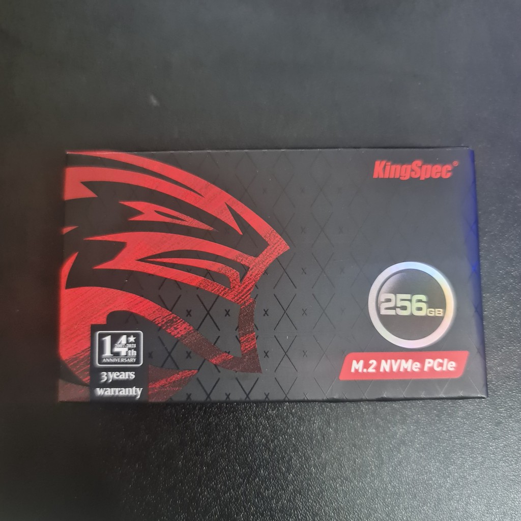 Ổ cứng SSD Kingspec M2 Nvme 2242 512GB 256GB 128GB - Đọc ghi tối đa 2500Mb/s & 1800Mb/s - Bảo hành 3 năm