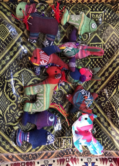 Móc khoá thổ cẩm