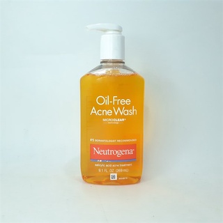 Sữa rửa mặt kiềm dầu, mụn Neutrogena Oil-Free Acne Wash 269ml