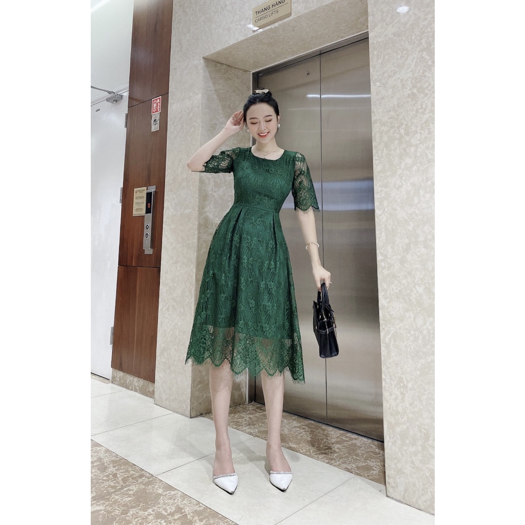 ĐẦM XÒE REN TIỂU THƯ CAO CẤP - DAM06