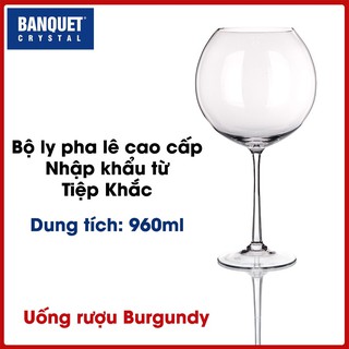 Bộ ly pha lê Twiggy uống Burgundy dung tích 960ml (TWI960)