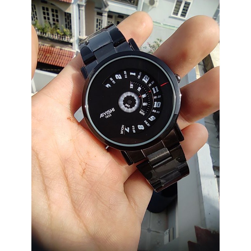 Hàng Độc Lạ | ĐỒNG HỒ NAM AIYISHI 1633 KIM DỌC độc đáo - Chạy trục số không kim Chính Hãng F128 -D5- | BigBuy360 - bigbuy360.vn
