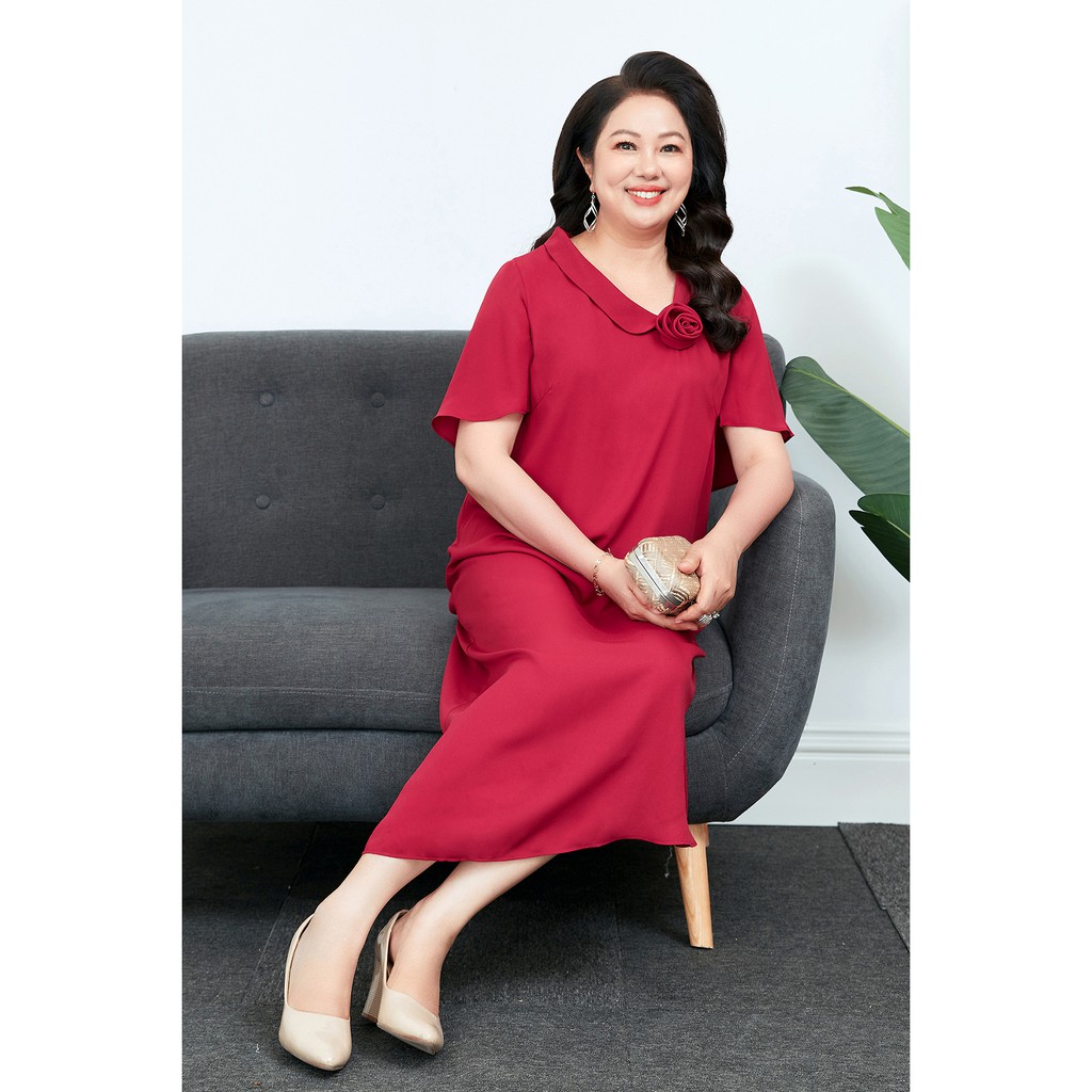 Đầm LAMER Maxi Vạt Lệch L63M21H015