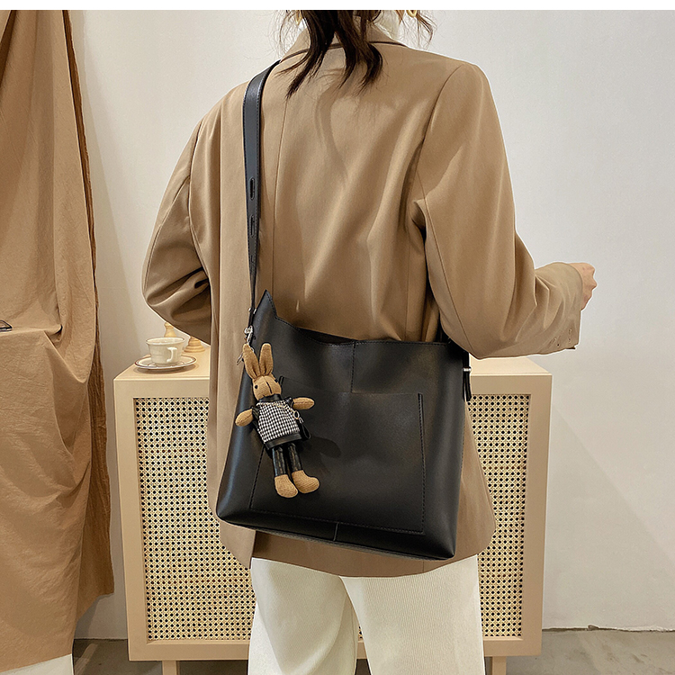 Túi Đeo Vai JASMIN NOIR Sức Chứa Lớn Thời Trang Thu Đông 2020 Dành Cho Nữ