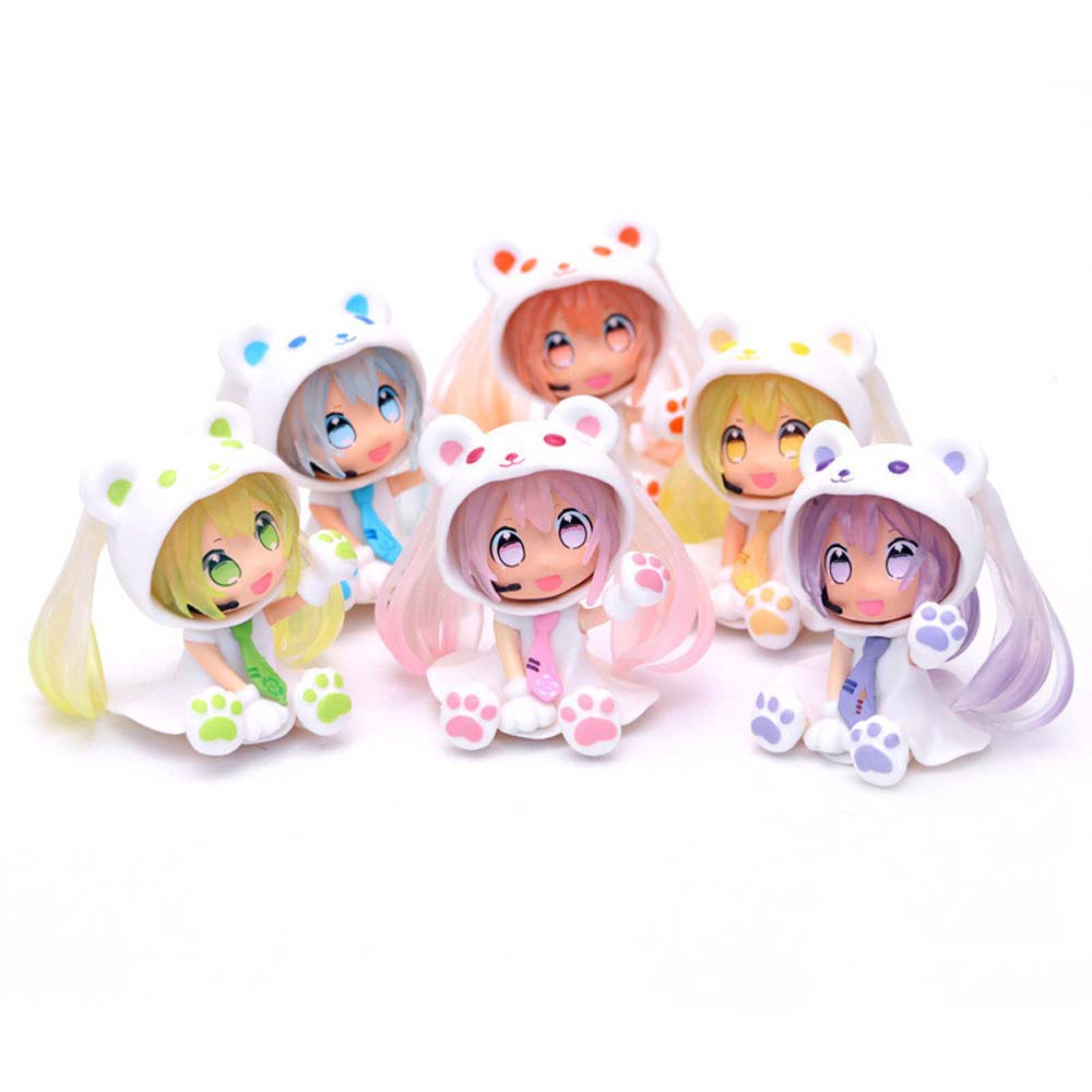 Mô Hình Nhân Vật Hatsune Miku Phiên Bản Chibi Đáng Yêu Nhiều Màu Sắc Taylor1
