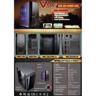 Case máy tính VSP V208