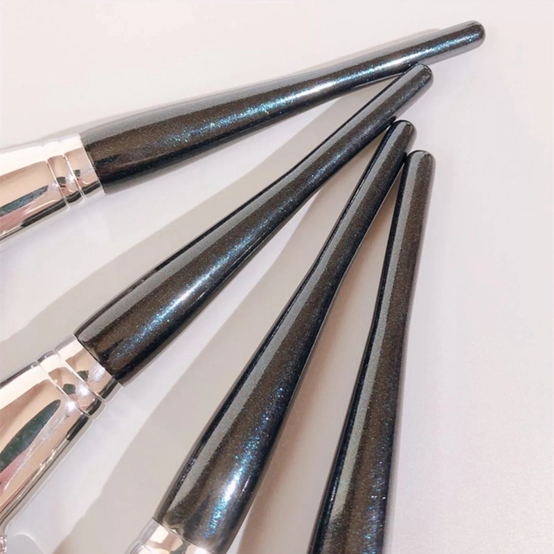 Cọ đánh phấn bắt sáng Gdtima hình cánh quạt đơn sắc bằng nhựa resin mềm không dính