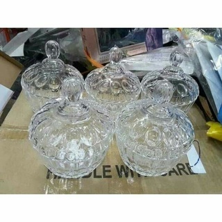 Hũ thủy tinh đựng mứt