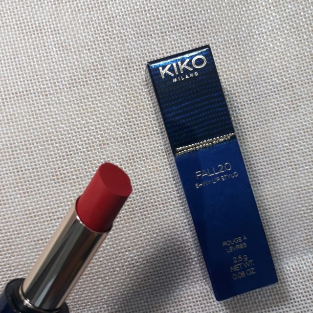 Son môi KiKo Milano Fall 2.0 Shiny Lip Stylo 03 Màu Đỏ Cam (Pháp)