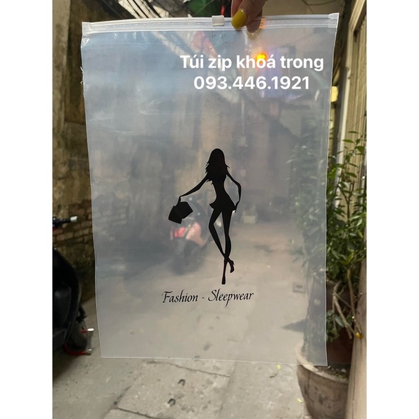 túi zip đựng đồ, túi zip khóa kéo, túi zip lụa có khóa đựng quần áo