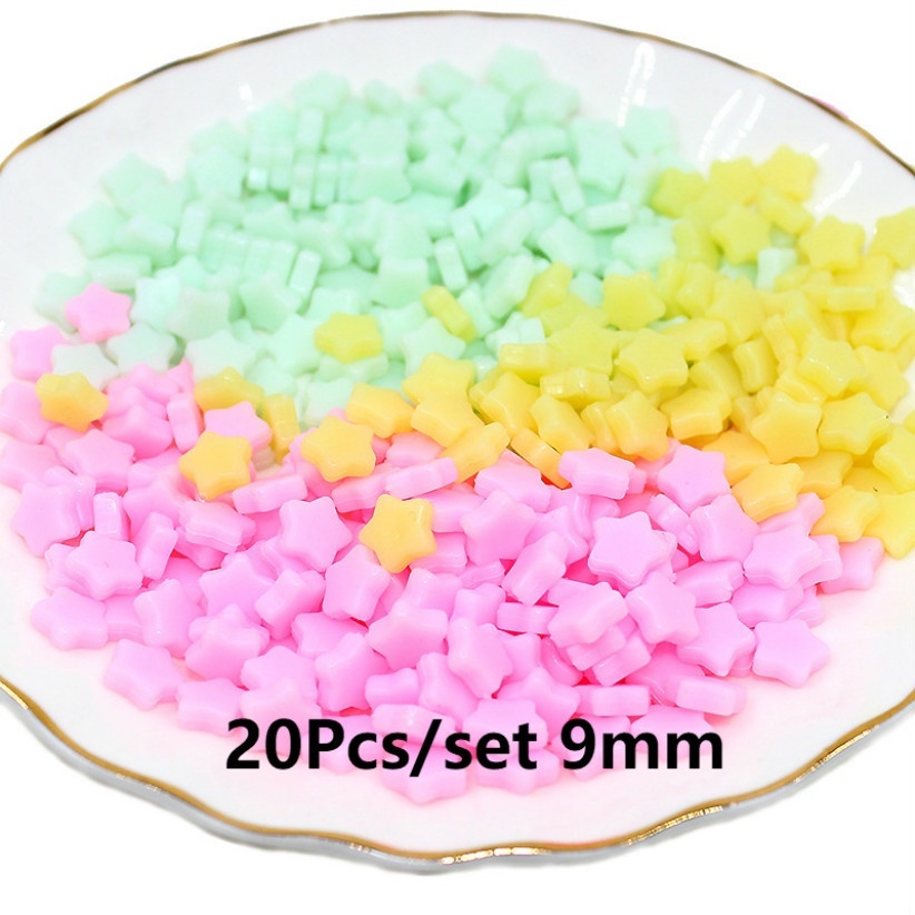 Set 20 ngôi sao 9mm dùng để trang trí điện thoại