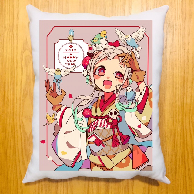 Gối nana yashiro jibaku shounen hanako-kun 40x50cm