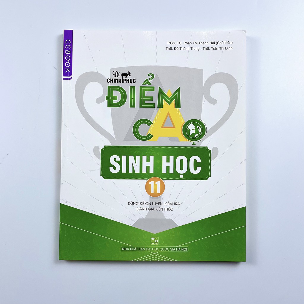 Sách Bí quyết chinh phục điểm cao Sinh học 11