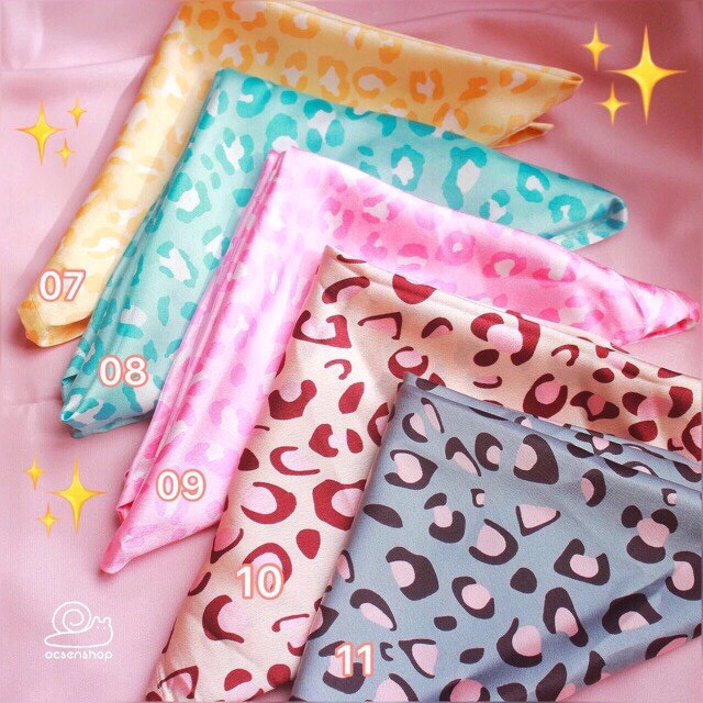 Khăn bandana Ốc Sên handmade 60x60cm