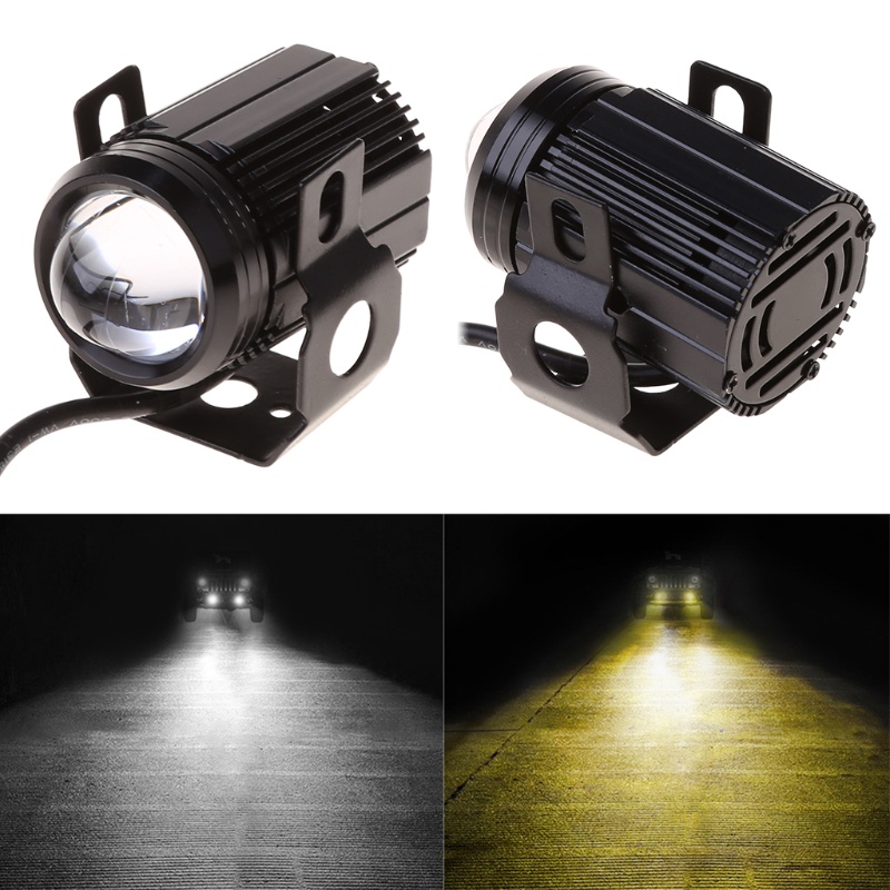 Đèn Pha LED Độ Sáng Cao / Thấp Chuyên Dụng Cho Xe Máy / Xe Hơi
