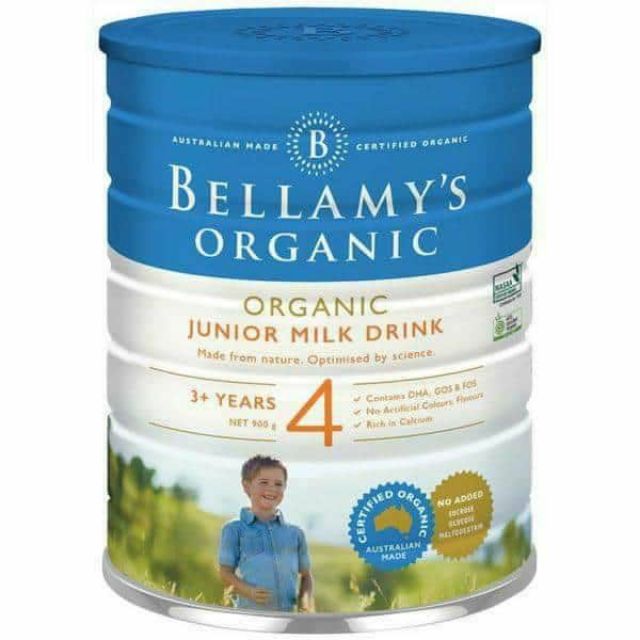 Sữa BELLAMY’S ORGANIC Số 1 2 3 4