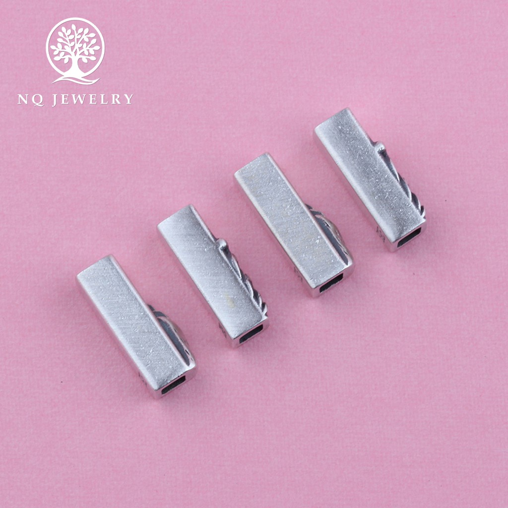 Charm bạc đôi Sông - Núi - NQ Jewelry