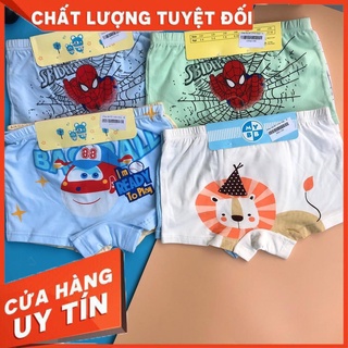Bé Yêu -  Set 2 Quần chíp đùi hình Spider Men Người nhện hình thú cho bé trai