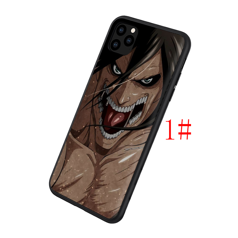 Ốp Lưng Silicone Mềm In Hình Attack On Titan Cho Iphone 8 7 6s 6 Plus 5 5s Se 2016 2020
