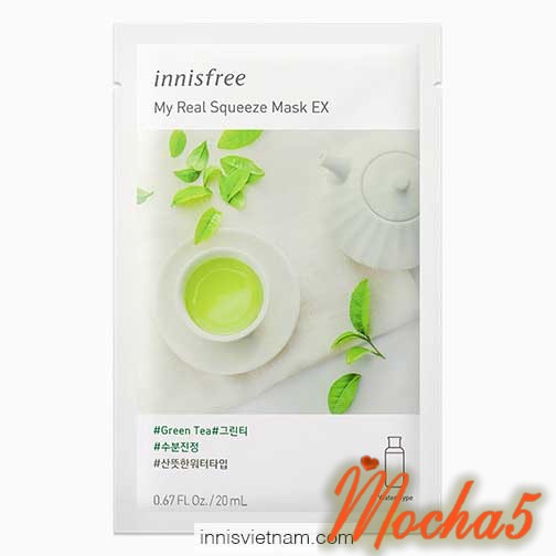 Mặt nạ giấy Innisfree It's Real Squeeze Mask 20ml