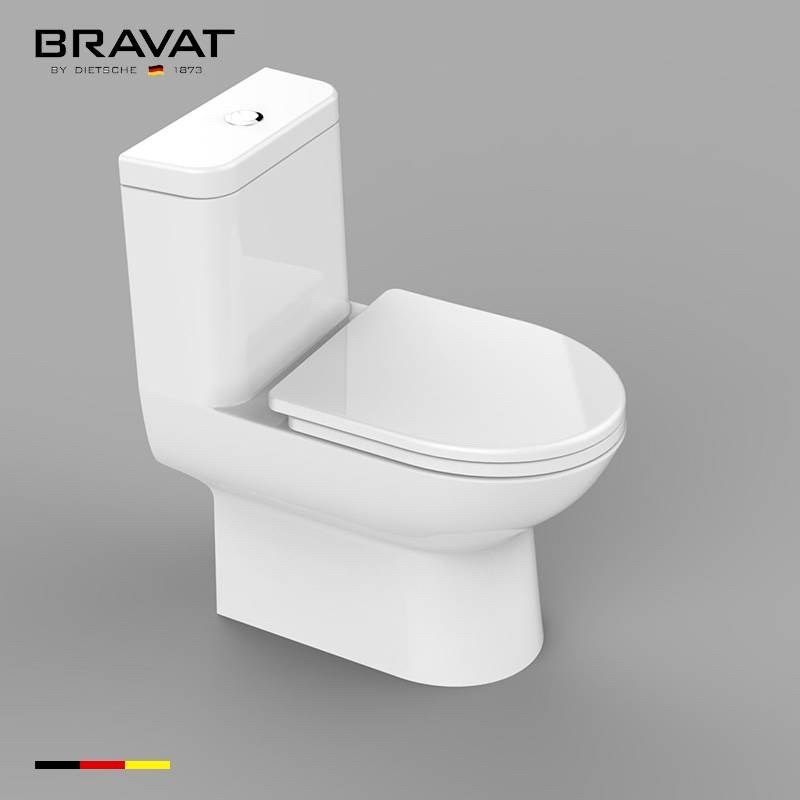 Bồn cầu liền khối Bravat C21215XW-3