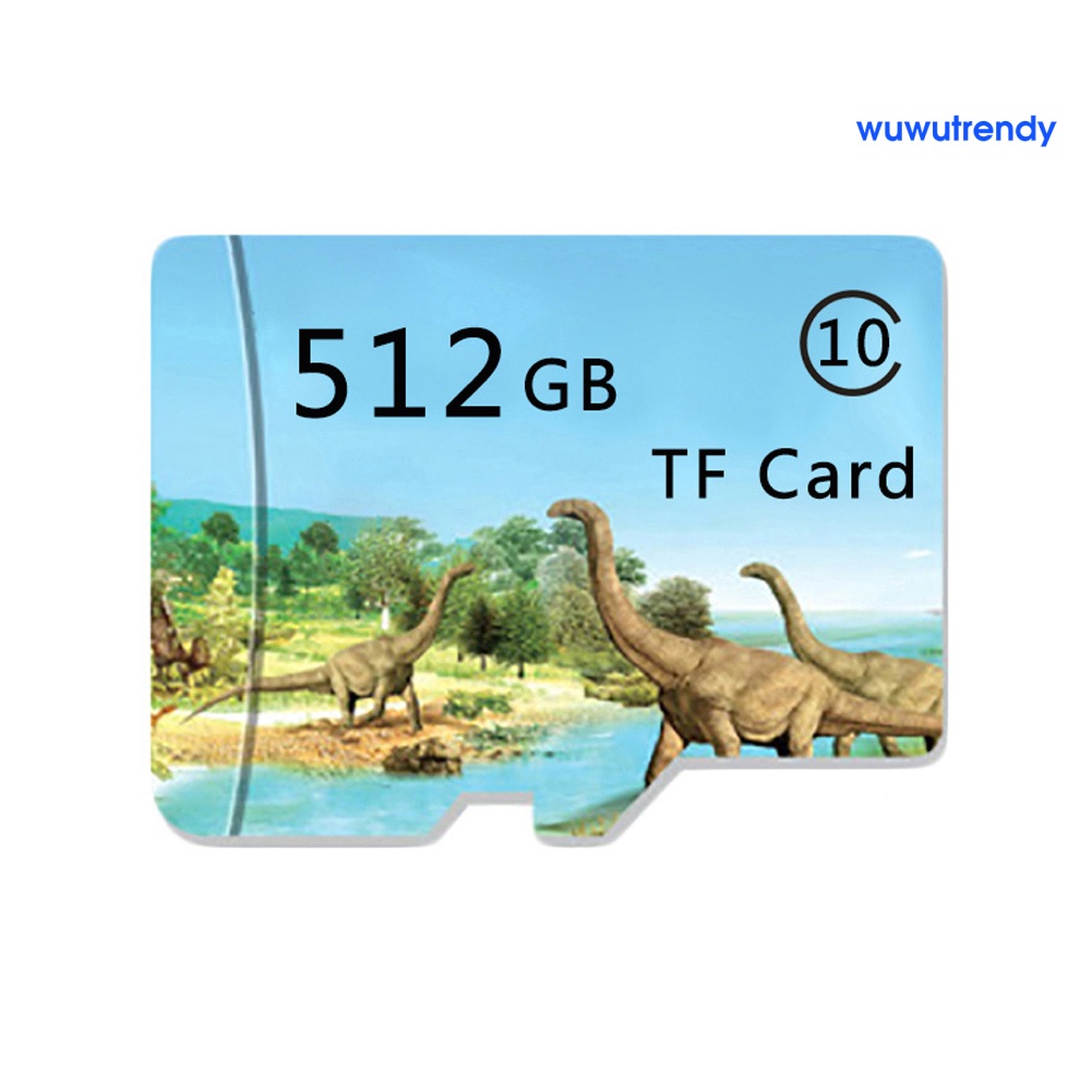 Thẻ Nhớ Micro SD TF 128 / 256 / 512GB Hình Khủng Long Cho Máy Ảnh MP4 | BigBuy360 - bigbuy360.vn