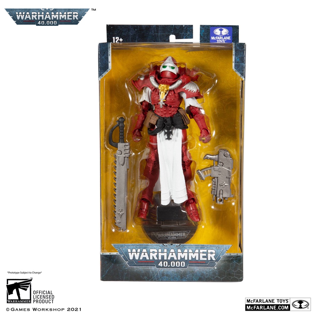 Mô hình Warhammer 40000 Adepta Sororitas Battle Sister 18cm Bloody Rose McFarlane CHÍNH HÃNG MỸ WHMF03