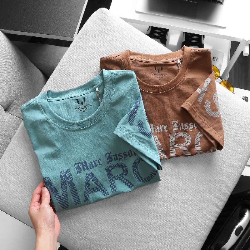 Áo thun Marc tròn in tay