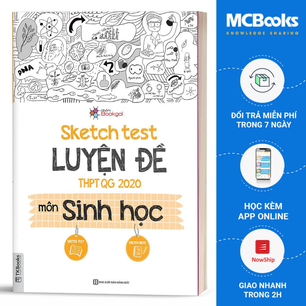 Sách - Sketch test luyện đề THPTQG 2020 môn Sinh học