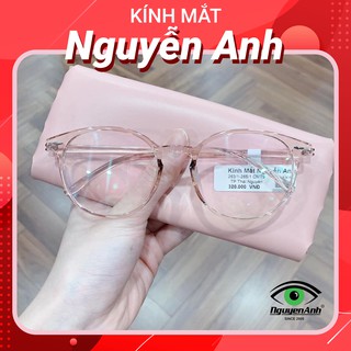 [Ảnh thật+Free ship] gọng kính nhựa dẻo loại 1, siêu bền dáng tròn dành cho nữ, mã 215 loại đẹp thời trang