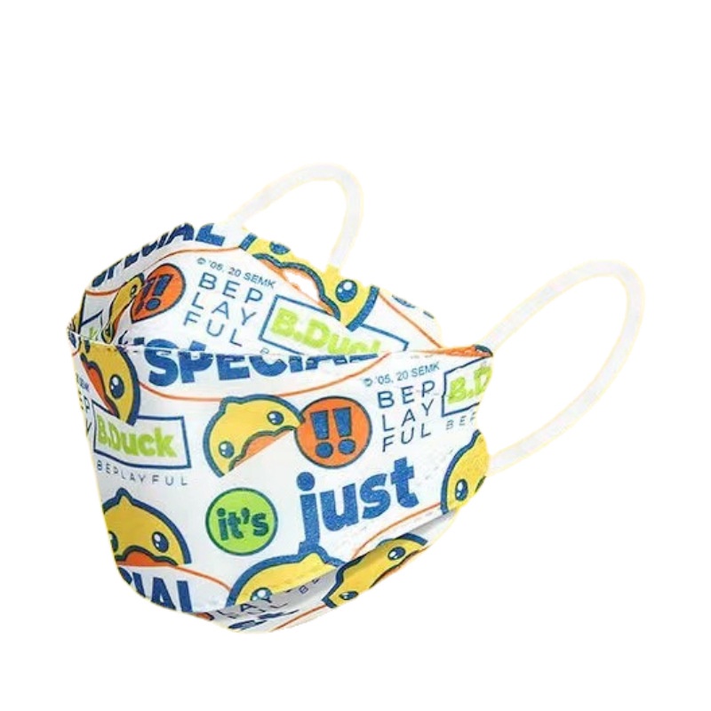 Bộ 50 Khẩu Trang Hello Kitty 4 Lớp KF94 Cho Bé Từ 0-15 Tuổi