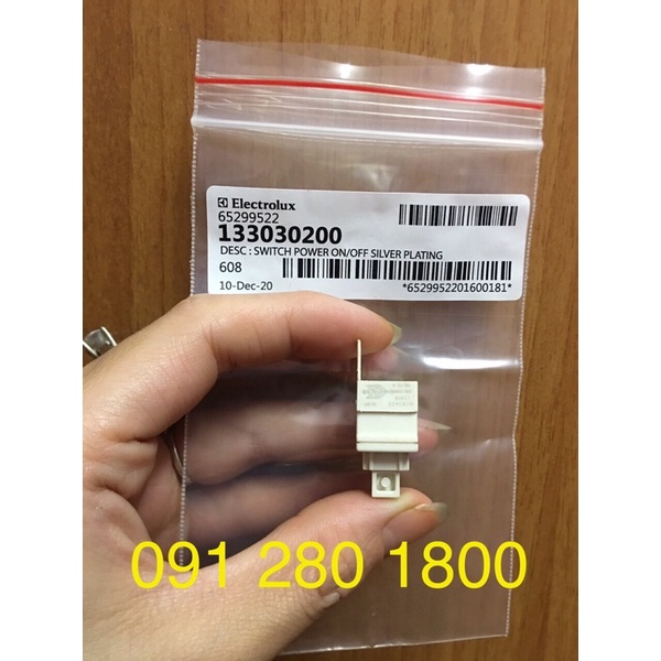 Công tắc nguồn máy sấy Electrolux EDV7051, EDV8025, EDS7051 hàng chính hãng