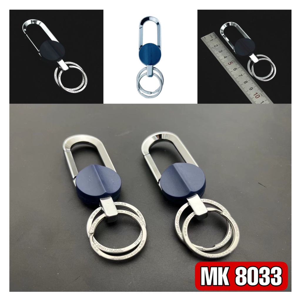 Móc khoá xe máy ô tô OMUDA có chốt móc đĩa quần inox cao cấp, độ bền cao, tinh xảo sắc nét
