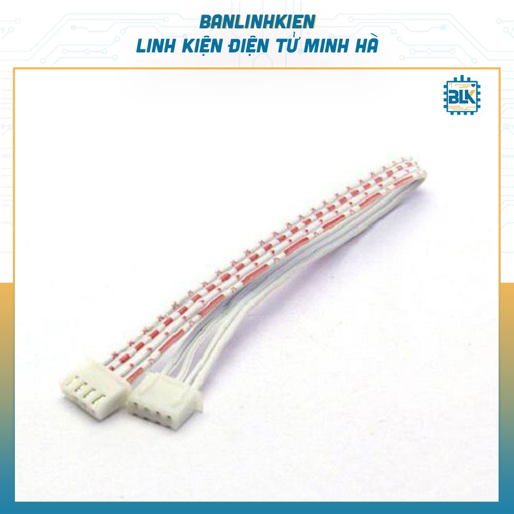 Dây Trắng 4P XH2.54-4P 50CM